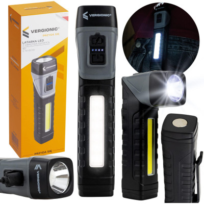 CHINEX LED svítilna s otočnou hlavou IP63