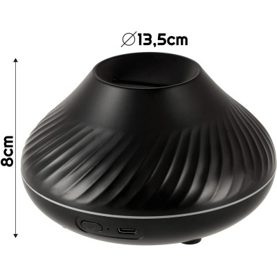 BERGE Zvlhčovač vzduchu ve tvaru sopky 130 ml