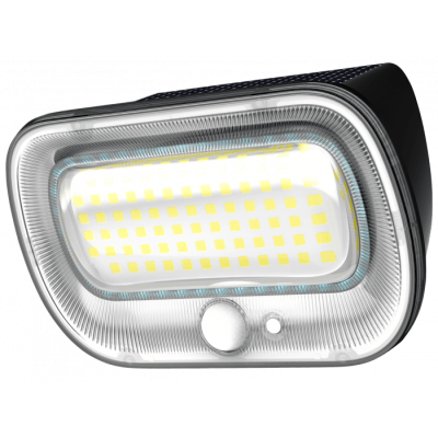 BERGE Solární fasádní svítidlo s pohybovým senzorem IP54