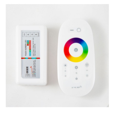 ECO LIGHT Dálkový ovladač pro RGB LED pásek Touch 18A 216W Radio Wave IP20