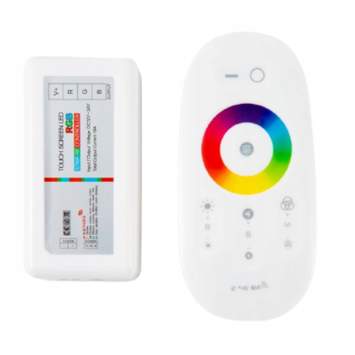ECO LIGHT Dálkový ovladač pro RGB LED pásek Touch 18A 216W Radio Wave IP20