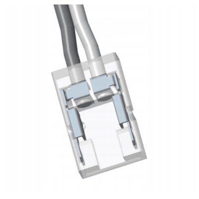 BERGE Konektor pro COB 8mm LED pásky, jednostranný s kabelem