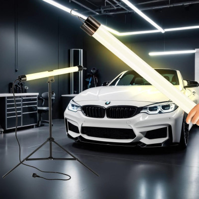 BERGE LED pracovní lampa na stativu 20W 1700lm