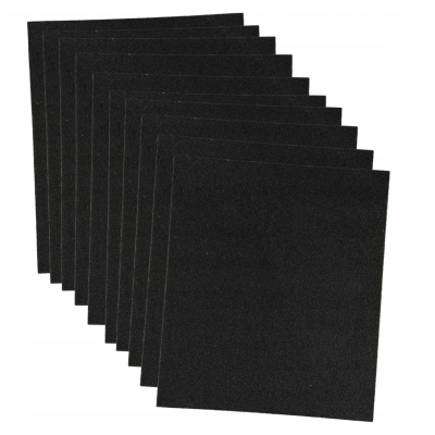 CROWNMAN List brusného papíru sada brusných hadříků 10 kusů 230x280 mm zrnitost P280