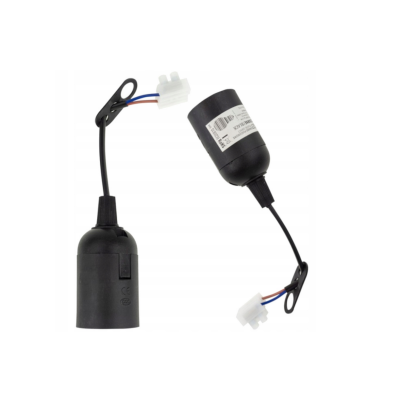 ECOLIGHT Stavební a renovační držák lampy na žárovku E27 na kabelu 2x0,75