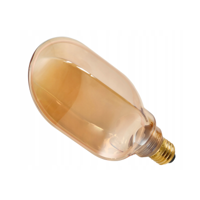 ECO LIGHT Dekorativní LED žárovka E27 4W 200lm O100 Amber Retro - řada ZERO