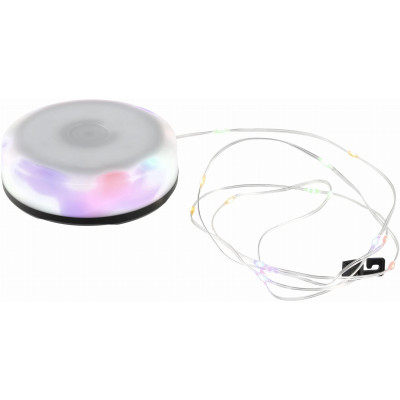 BERGE Kempingová lampa nabíjecí LED girlanda na roli 10m RGB IPX4