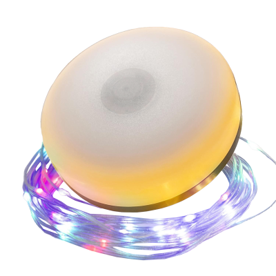 BERGE Kempingová lampa nabíjecí LED girlanda na roli 10m RGB IPX4