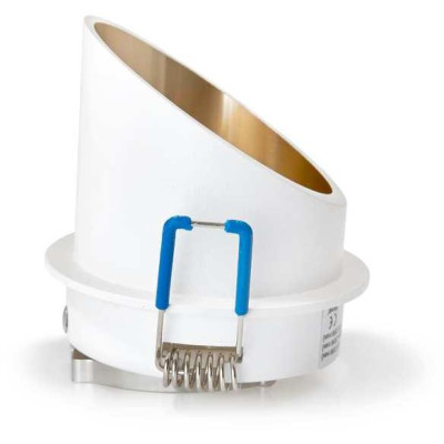 BERGE Podhledové svítidlo GU10 71065 - bílé - nevyklopné