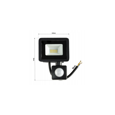 ecoPLANET LED reflektor 30W NW 4500K - 2700lm - se senzorem pohybu a soumraku IP65