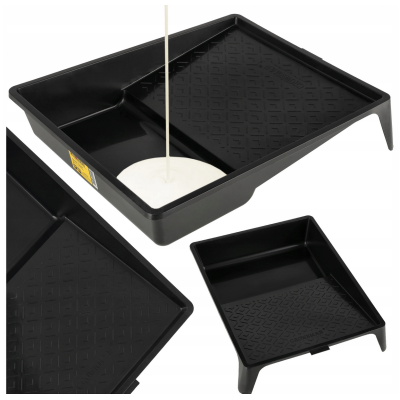 CROWNMAN Černý zásobník na barvu 35x27cm