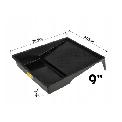 CROWNMAN Černý zásobník na barvu 35x27cm