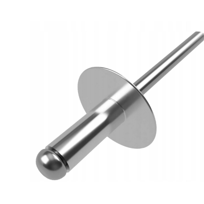 CROWNMAN Hliníkové trhací nýty 4,8 × 15,9 mm sada 50 kusů