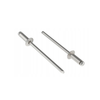 CROWNMAN Hliníkové trhací nýty 4,8 × 15,9 mm sada 50 kusů