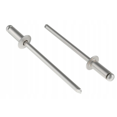 CROWNMAN Hliníkové trhací nýty 4,8x12,7mm sada 50 kusů