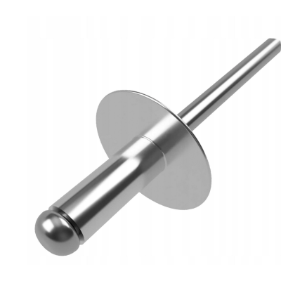 CROWNMAN Hliníkové trhací nýty 6,4x12mm sada 50 kusů