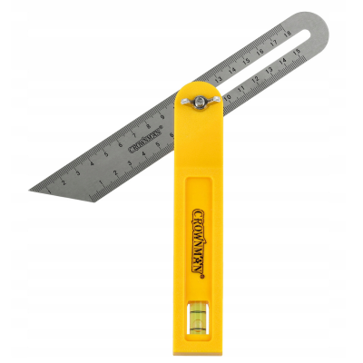 CROWNMAN Nastavitelný čtverec s libela 330 mm