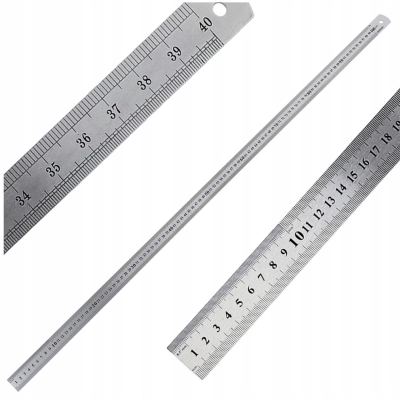 CROWNMAN Ocelové pravítko 100 cm