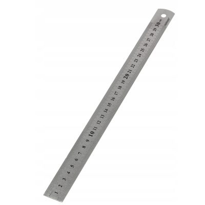CROWNMAN Ocelové pravítko 30 cm