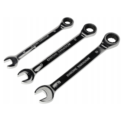 CROWNMAN Ráčnové klíče 8mm - 19mm sada 7 ks