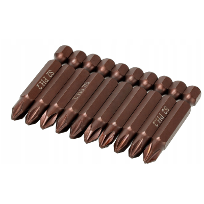 CROWNMAN Sada 10 bitů o průměru 50 mm