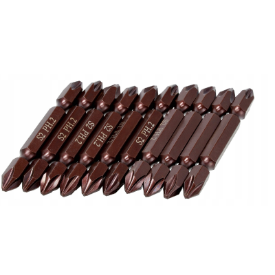 CROWNMAN Sada 10 dvojitých bitů 65 mm