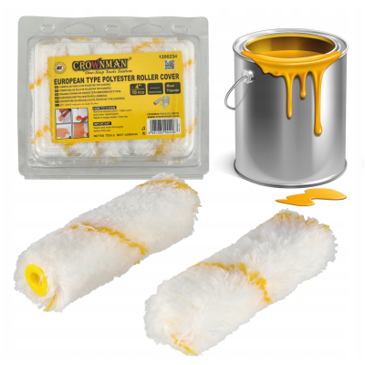 CROWNMAN Sada 10 malířských válečků 11cm