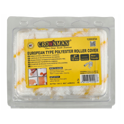 CROWNMAN Sada 10 malířských válečků 11cm