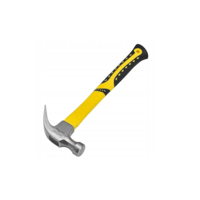 CROWNMAN Tesařské a pokrývačské kladivo, ocelové, 250g, s plastovou rukojetí