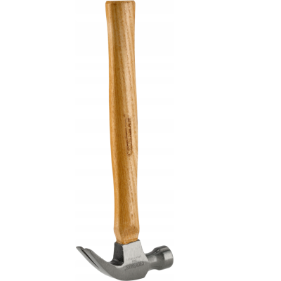 CROWNMAN Tesařské kladivo s dřevěnou násadou 450g 33cm