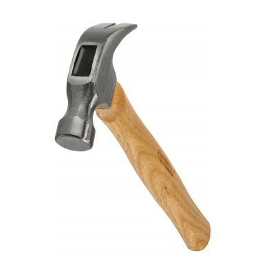 CROWNMAN Tesařské kladivo s dřevěnou násadou 450g 33cm