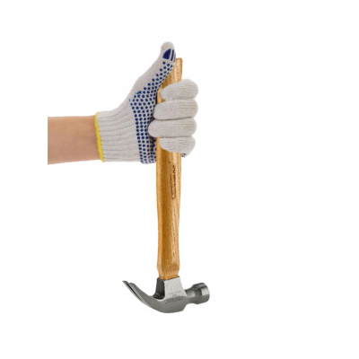 CROWNMAN Tesařské kladivo s dřevěnou násadou 450g 33cm