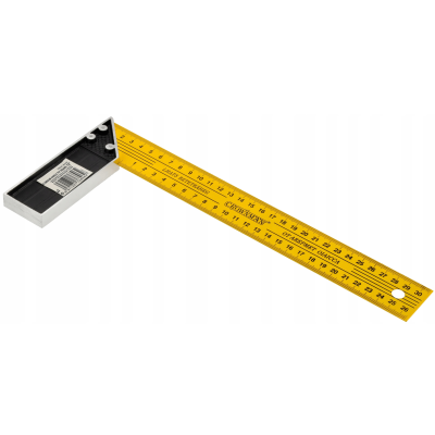 CROWNMAN Univerzální stavební truhlářský čtverec o měřítku 30 cm