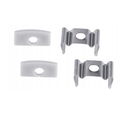 BERGE LED eloxovaný hliníkový profil povrchový 2m - sada