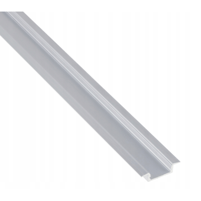 BERGE LED eloxovaný hliníkový profil zapuštěný 1m - sada