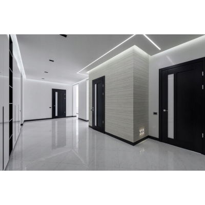 BERGE LED hliníkový profil zapuštěný 1m bílý - sada