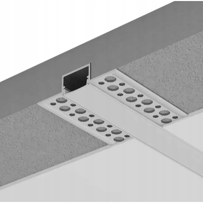 BERGE LED hliníkový profil zapuštěný 2m - sada