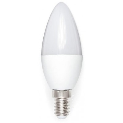 LED žárovka C37 - E14 - 10W - 880 lm - studená bílá