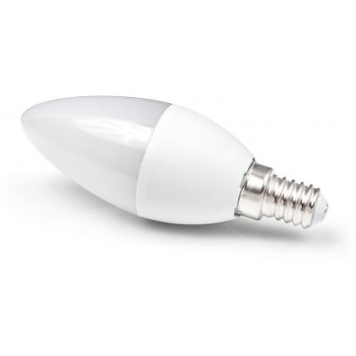 LED žárovka C37 - E14 - 1W - 85 lm - neutrální bílá