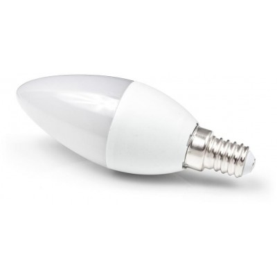 LED žárovka C37 - E14 - 3W - 270 lm - studená bílá