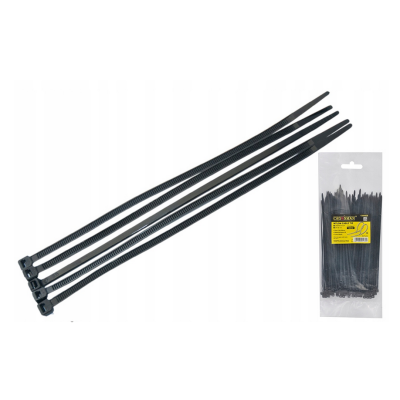 CROWNMAN Nylonová stahovací páska 2,5x150mm černá - 100ks