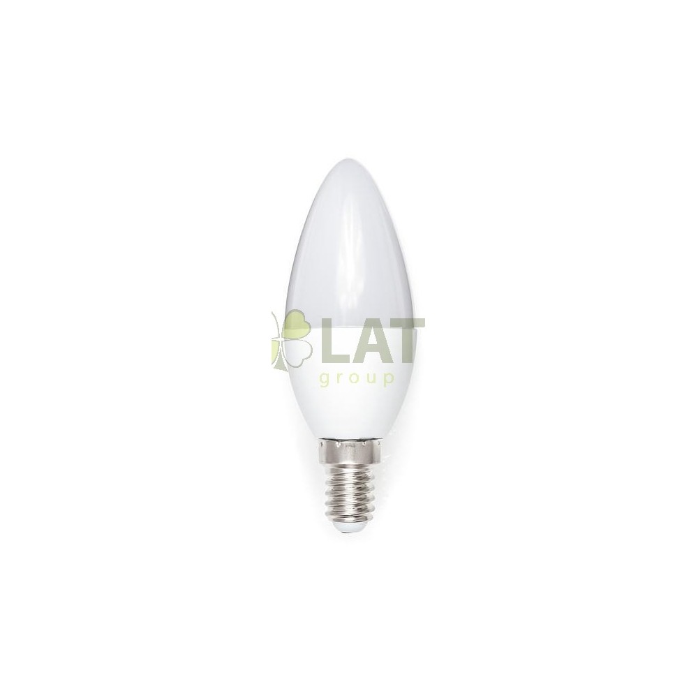 LED žárovka C37 - E14 - 7W - 600 lm - neutrální bílá