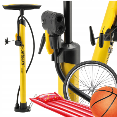 CROWNMAN Ruční pumpa na kolo a auto