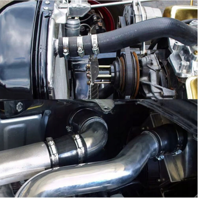 CROWNMAN Sada 10 ks ocelových stahovacích pásků 10-16mm