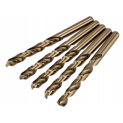 CROWNMAN Sada 5 ks vrtáků M35 HSS 5% kobalt - 12mm