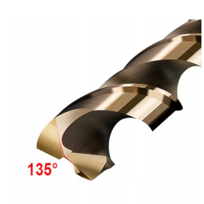 CROWNMAN Sada 5 ks vrtáků M35 HSS 5% kobalt - 12mm