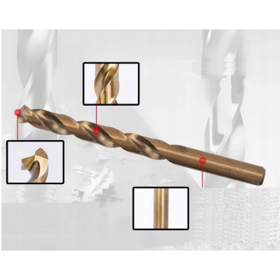 CROWNMAN Sada 5 ks vrtáků M35 HSS 5% kobalt - 7mm