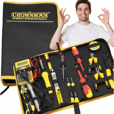 CROWNMAN Sada multifunkčního nářadí 15 ks