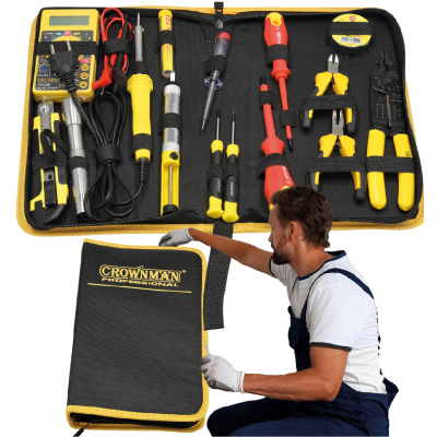 CROWNMAN Sada multifunkčního nářadí 15 ks