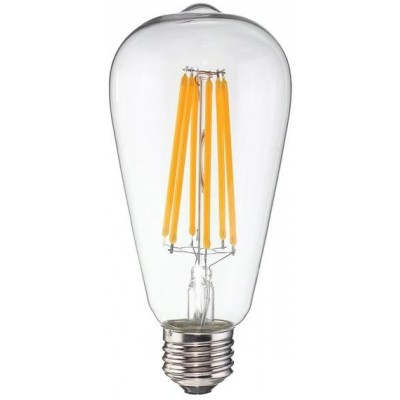 LED žárovka ST64 - E27 - 10W - 1050Lm - teplá bílá